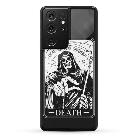 Omae Wa Mou Shindeiru Death Tarot Card Phone Case